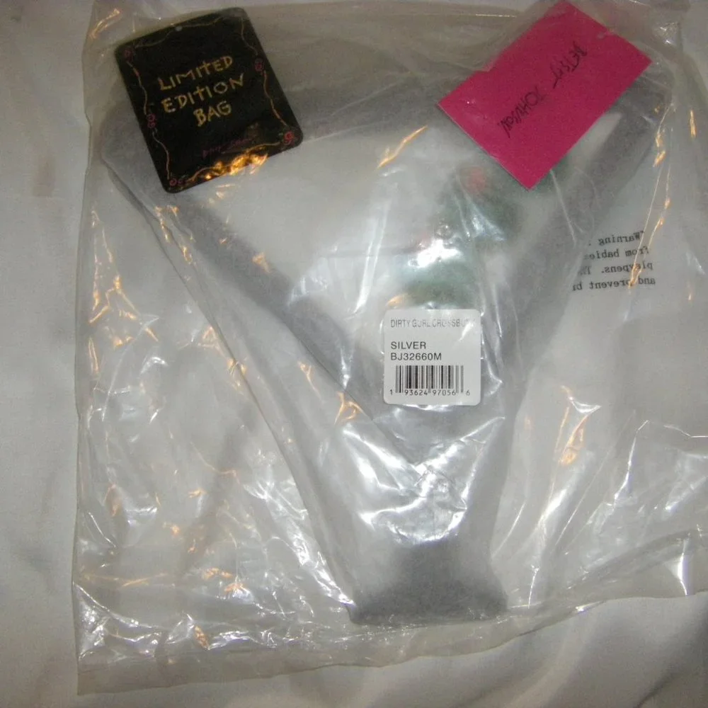 Betsey Johnson Kitsch Dirty Gurl Crossbody Bag Martini BJ32660M NEW SEALED - Picture 12 of 15